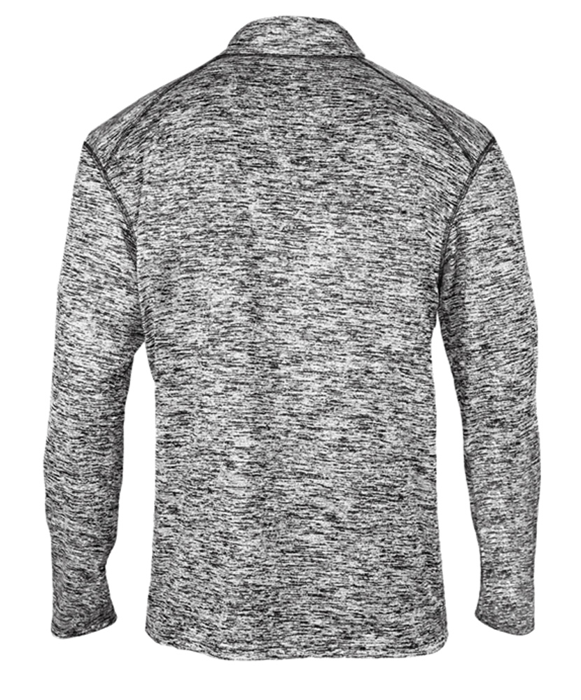 Men's Heathered Quarter Zip Pullover